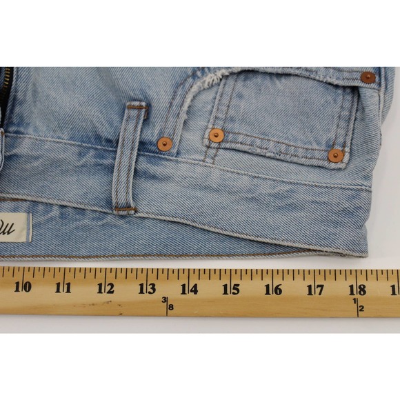 NWT Madewell the mom jean shorts size 32 - Picture 8 of 9